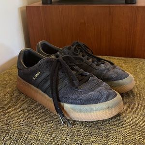 Black Samba Adidas Shoes